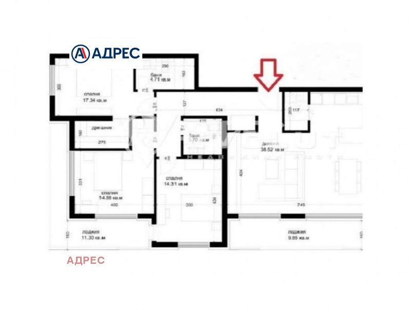 À vendre  3+ chambres Varna , Grand Mol , 172 m² | 44824888 - image [7]