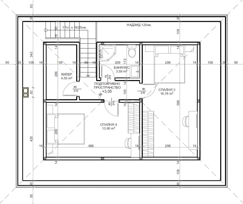 Продава КЪЩА, с. Приселци, област Варна, снимка 16 - Къщи - 47367465