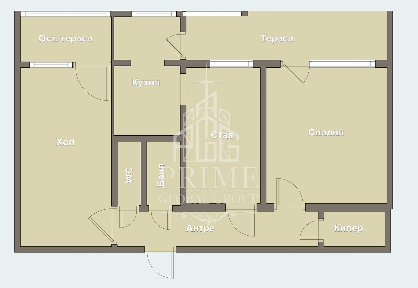 Продава 3-СТАЕН, гр. Варна, Младост 2, снимка 2 - Апартаменти - 54225948