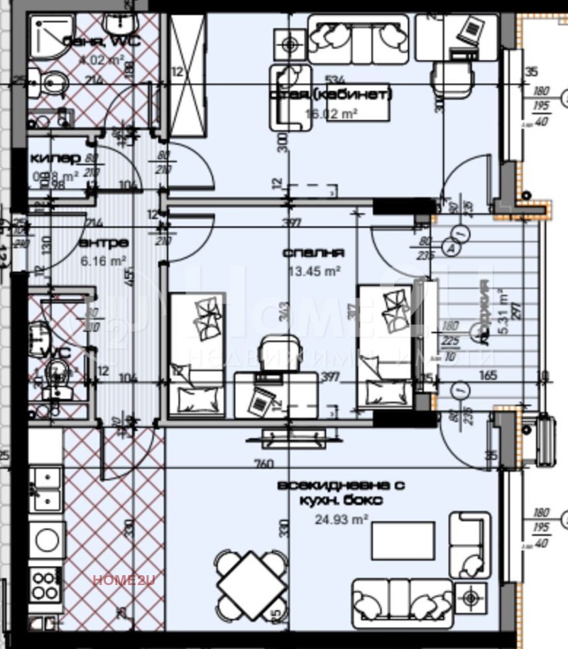 Продава  3-стаен град Варна , Младост 1 , 103 кв.м | 34831121 - изображение [2]