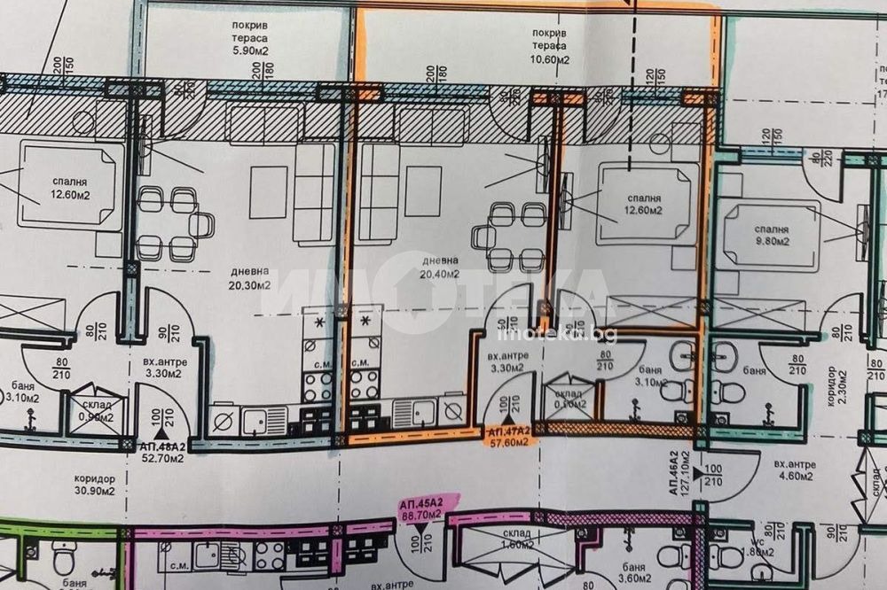 Продава 2-СТАЕН, гр. Пловдив, Южен, снимка 2 - Апартаменти - 52041567