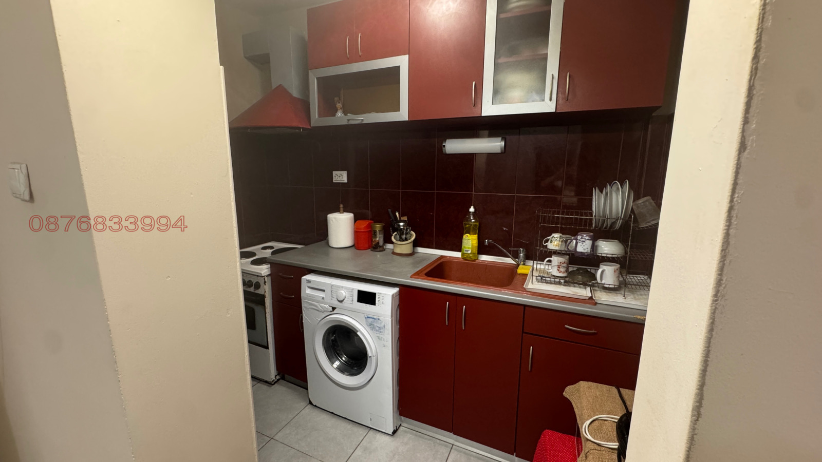 Продава 3-СТАЕН, гр. Ямбол, Граф Игнатиев, снимка 8 - Апартаменти - 56480241