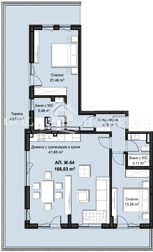 Продава 3-СТАЕН, гр. Пловдив, Христо Смирненски, снимка 14 - Апартаменти - 54302169