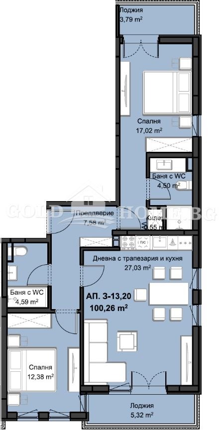 Продава 3-СТАЕН, гр. Пловдив, Христо Смирненски, снимка 7 - Апартаменти - 54302169