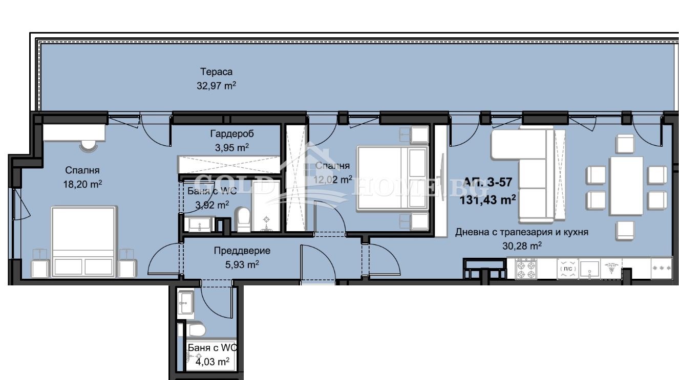 Продава 3-СТАЕН, гр. Пловдив, Христо Смирненски, снимка 13 - Апартаменти - 54302169