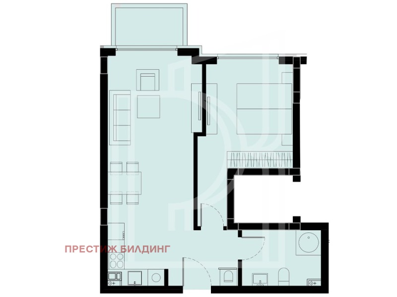 For Sale  1 bedroom Sofia , Malinova dolina , 74 sq.m | 31798884 - image [2]