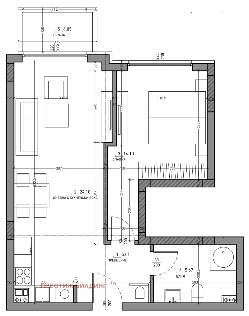 For Sale  1 bedroom Sofia , Malinova dolina , 74 sq.m | 31798884 - image [3]