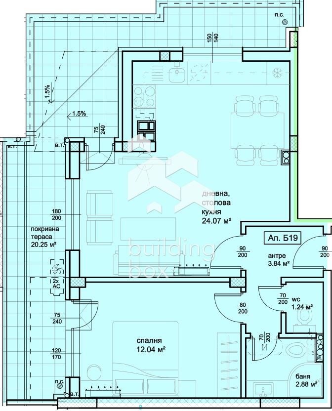 Продава 2-СТАЕН, гр. Пловдив, Христо Смирненски, снимка 8 - Апартаменти - 52849378