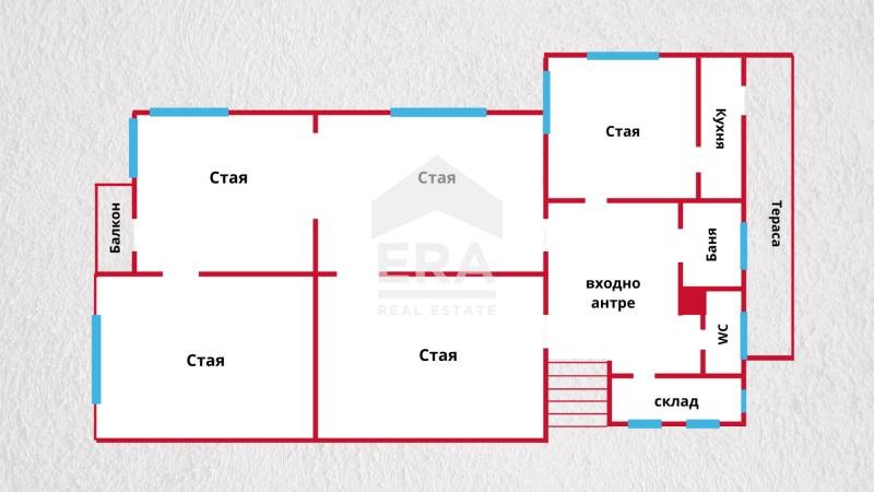 Продава ЕТАЖ ОТ КЪЩА, гр. Търговище, Център, снимка 14 - Етаж от къща - 48975338