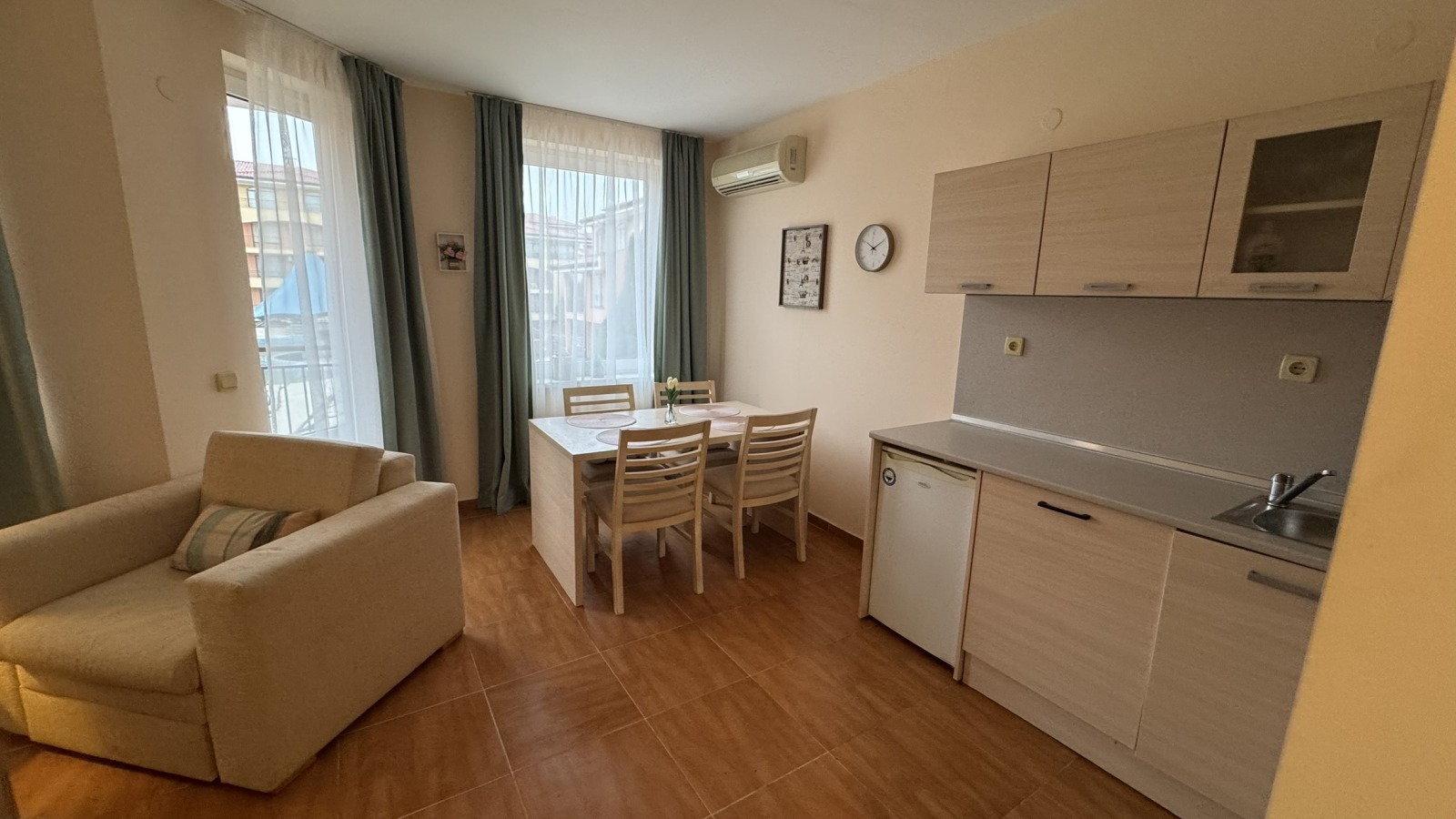 Продава 1-СТАЕН, гр. Свети Влас, област Бургас, снимка 5 - Апартаменти - 54479716
