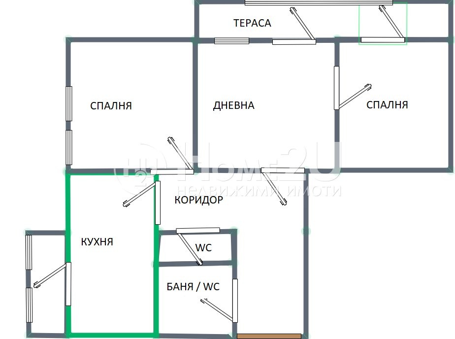 Продава 3-СТАЕН, гр. София, Модерно предградие, снимка 11 - Апартаменти - 54147663