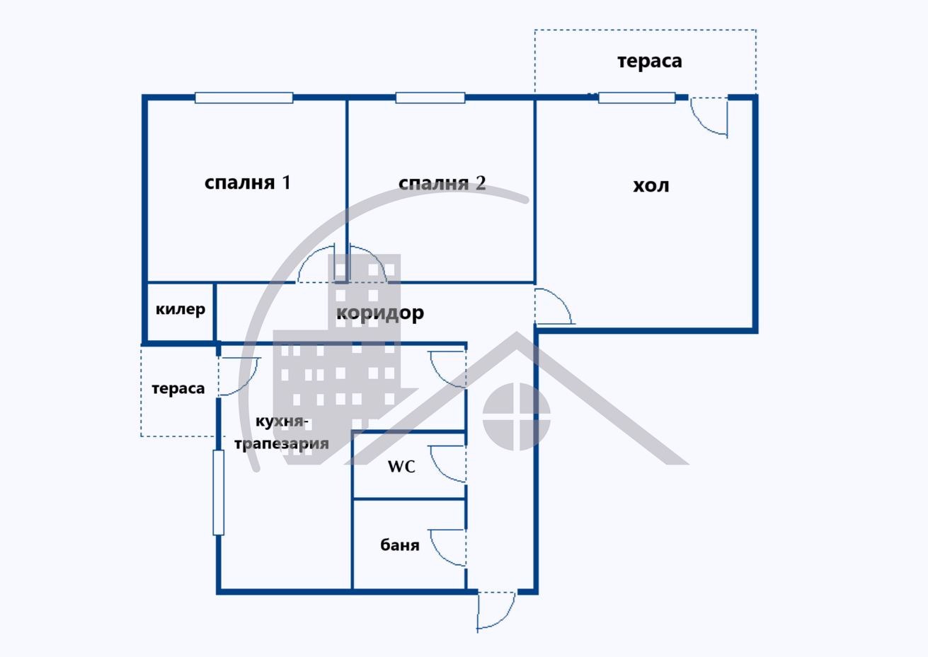 Продава 4-СТАЕН, гр. Варна, Кайсиева градина, снимка 2 - Апартаменти - 54542647