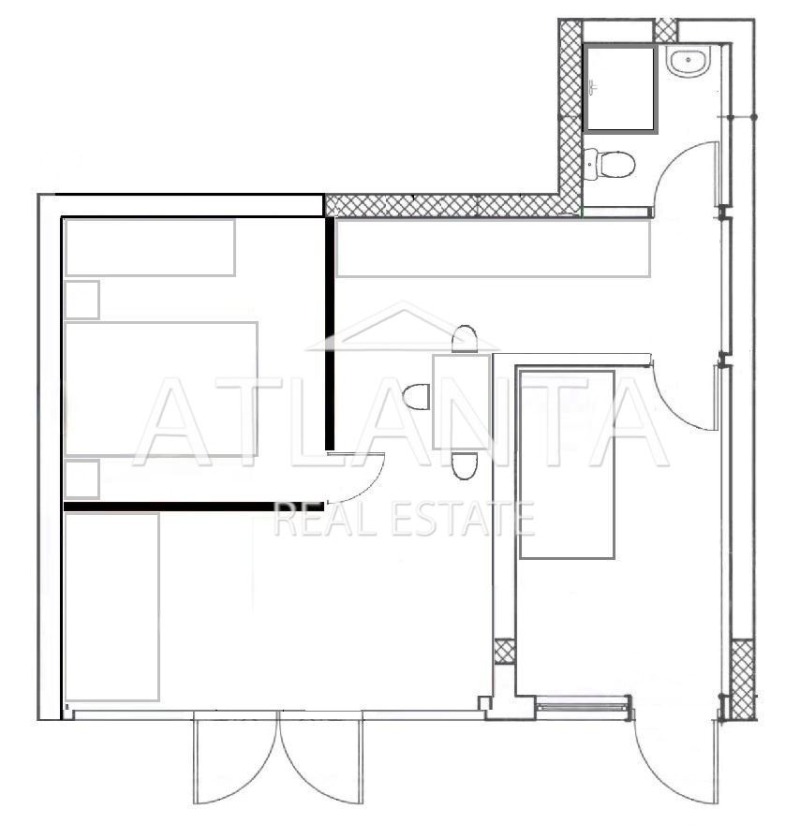 Продается  2 спальни Варна , Център , 50 кв.м | 80422206 - изображение [5]