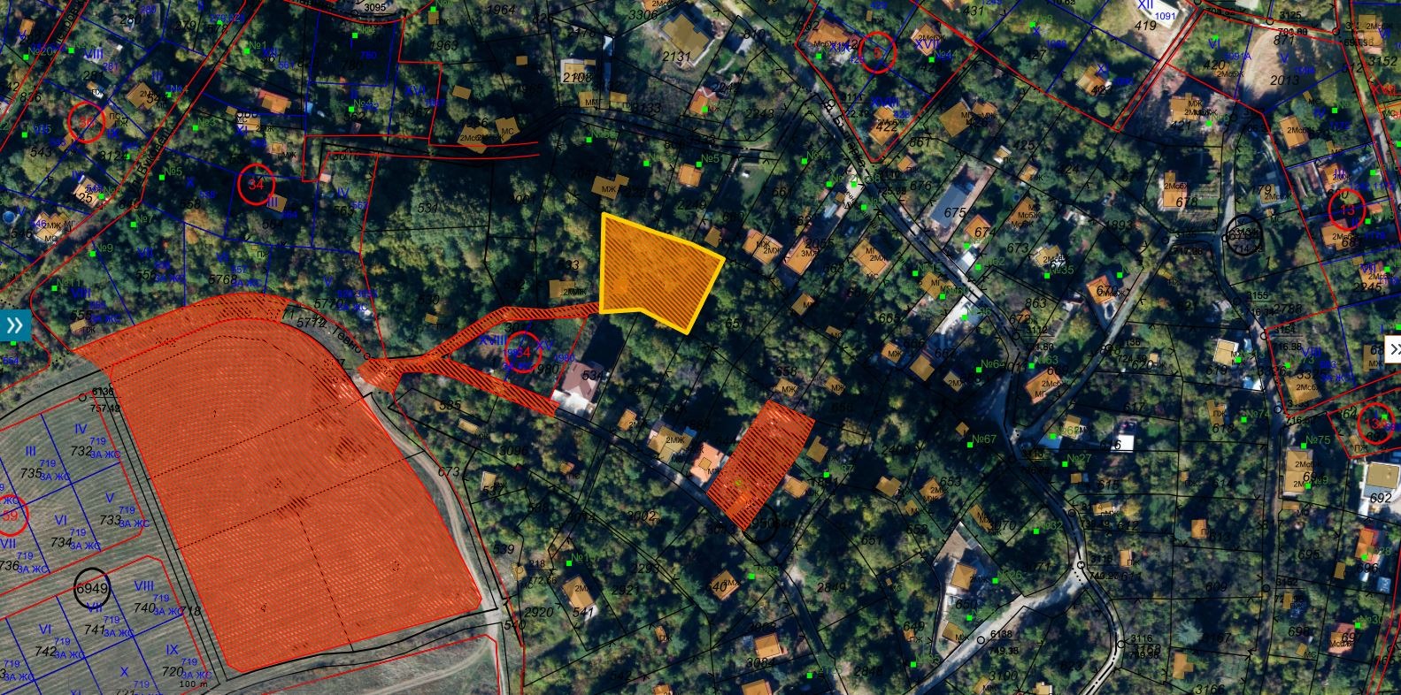 Продава ПАРЦЕЛ, гр. София, с. Бистрица, снимка 3 - Парцели - 49836950