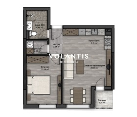 1 bedroom Lyulin 4, Sofia 2