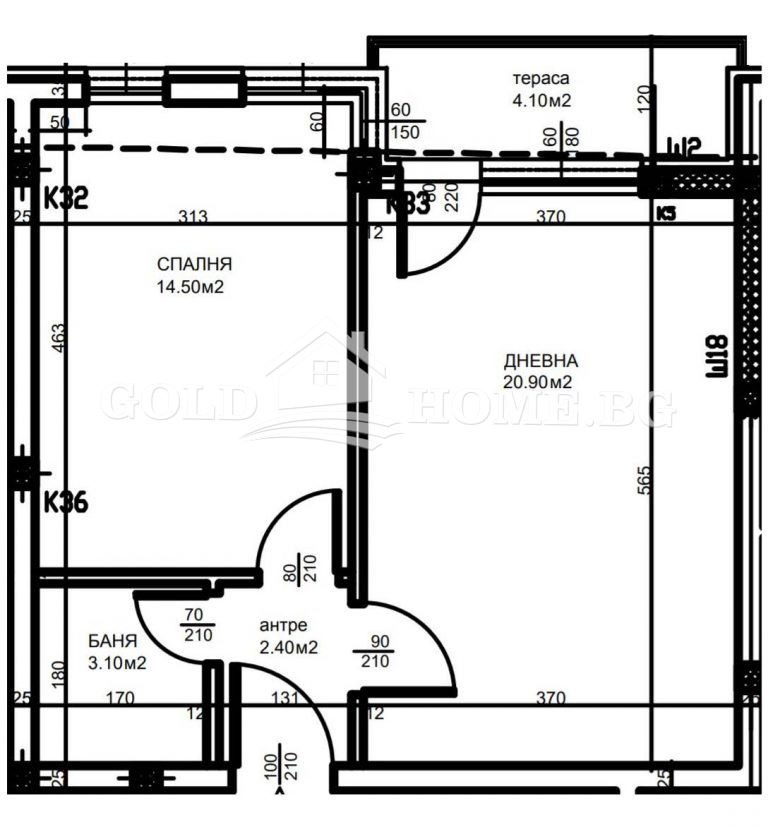 Продава 2-СТАЕН, гр. Пловдив, Тракия, снимка 5 - Aпартаменти - 46731853