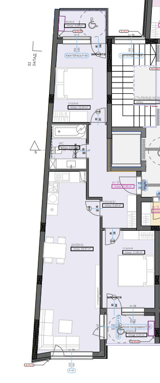 Продава 3-СТАЕН, гр. Стара Загора, Железник - център