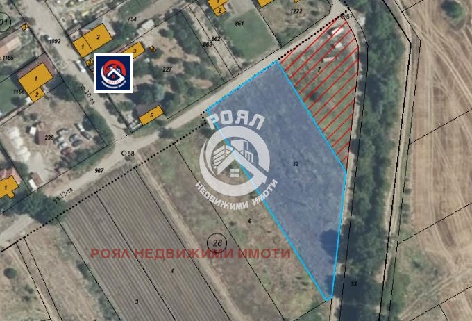 Продава  Парцел област Пловдив , с. Бенковски , 2811 кв.м | 21728186