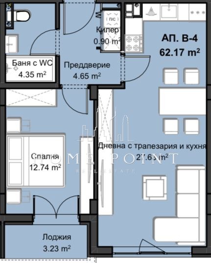 En venta  1 dormitorio Plovdiv , Jristo Smirnenski , 75 metros cuadrados | 12125774 - imagen [5]