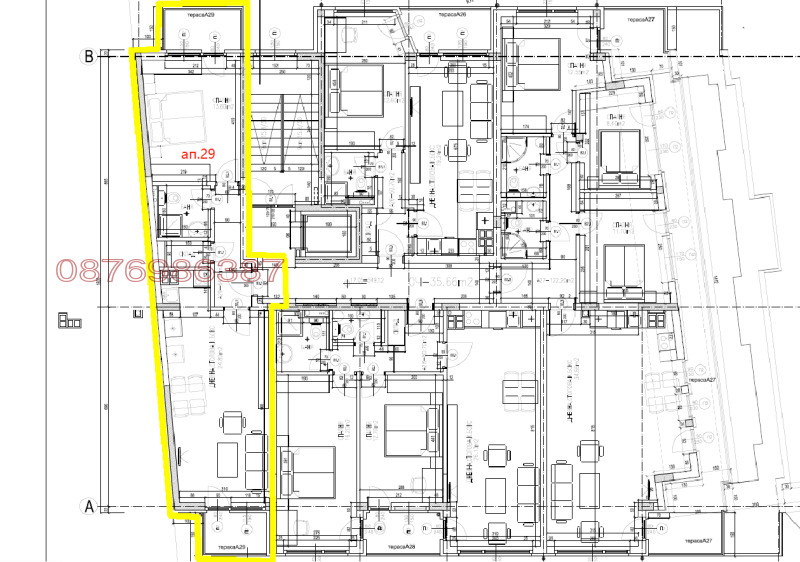 Zu verkaufen  1 Schlafzimmer Sofia , Oborishte , 75 qm | 31048645 - Bild [14]
