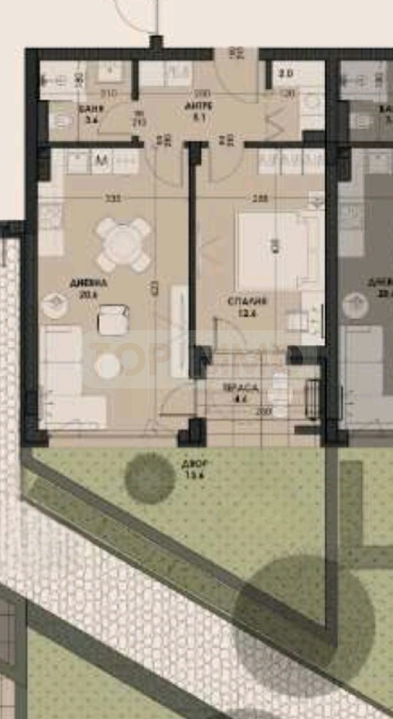 Продава 2-СТАЕН, гр. Варна, Виница, снимка 5 - Апартаменти - 53496601