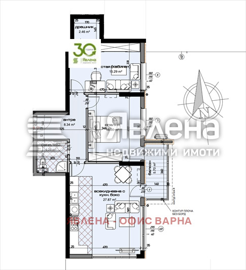 Продава  2 slaapkamers Varna , Mladost 2 , 111 кв.м | 93976304 - изображение [2]