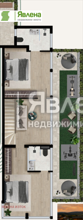 Продава МЕЗОНЕТ, гр. София, Горубляне, снимка 3 - Апартаменти - 54934515