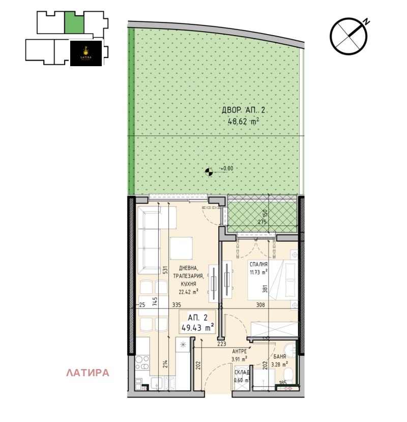 Продава 2-СТАЕН, гр. София, Малинова долина, снимка 12 - Апартаменти - 52293027