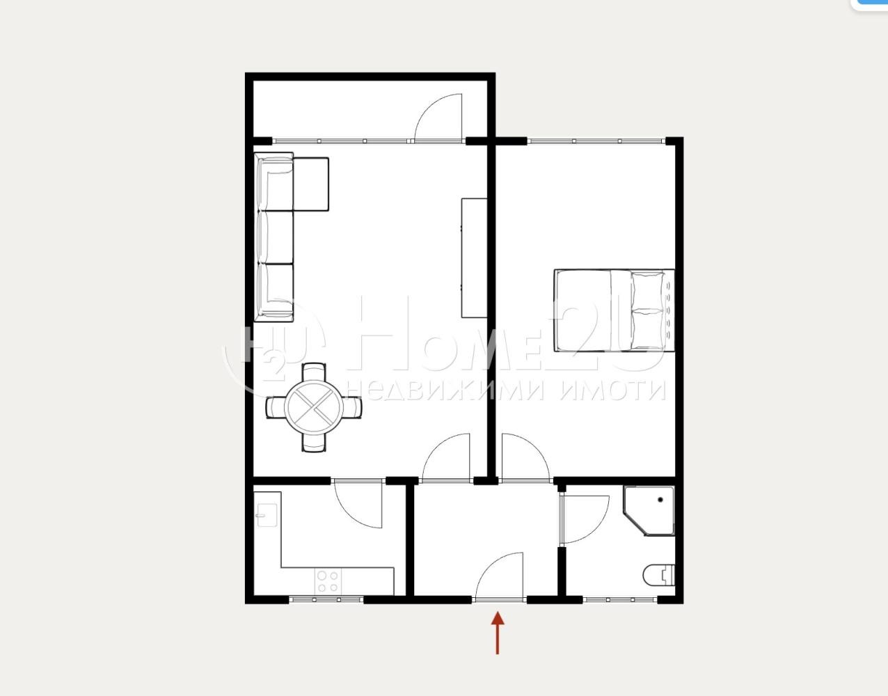 Продава 2-СТАЕН, гр. Пловдив, Кючук Париж, снимка 8 - Апартаменти - 56208743