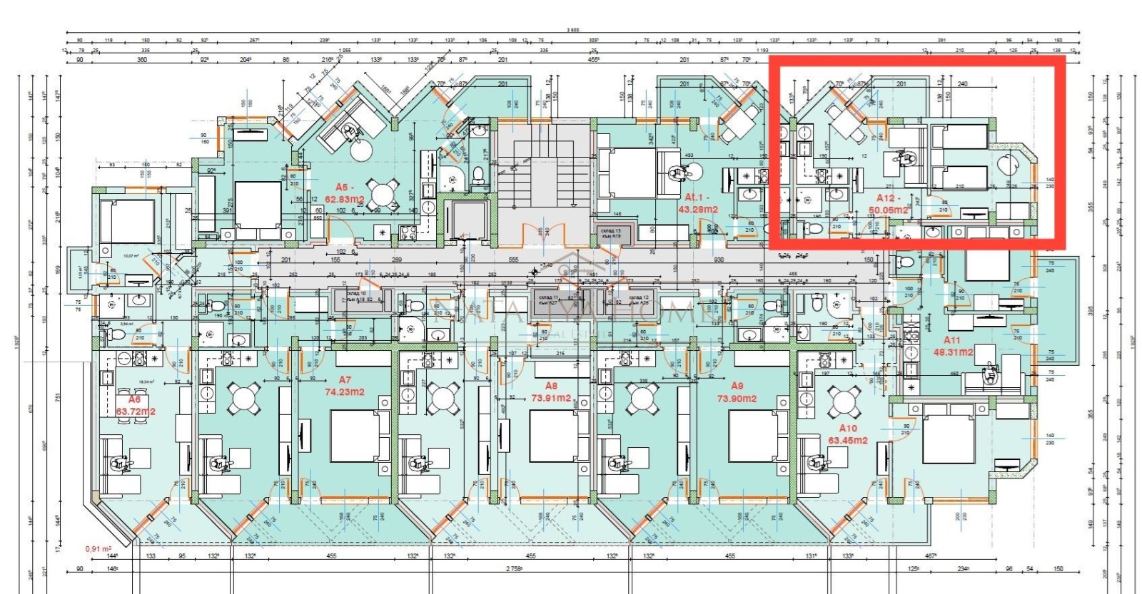 Продава 3-СТАЕН, гр. Свети Влас, област Бургас, снимка 2 - Апартаменти - 54379293