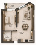 Продава 2-СТАЕН, град София, Сердика • 136000 € / 265992.88 лв. • 58929387 2