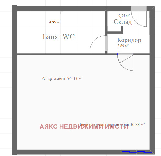 Продава 1-СТАЕН, гр. София, Младост 4, снимка 1 - Aпартаменти - 48813844