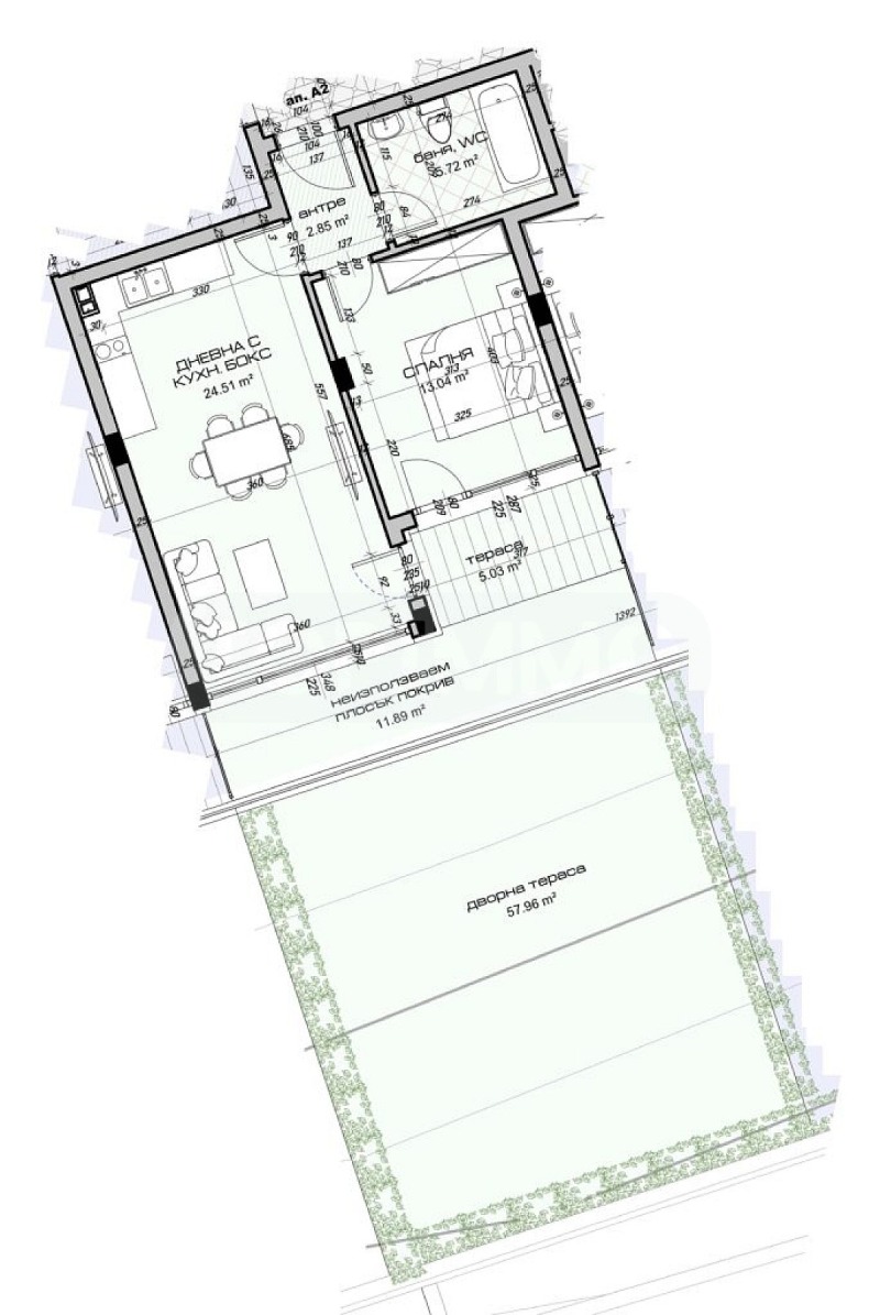 Продава 2-СТАЕН, гр. Варна, Виница, снимка 4 - Aпартаменти - 46659674