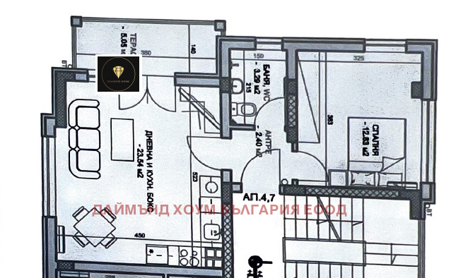 Продава  2-стаен град Пловдив , Христо Смирненски , 72 кв.м | 26731529 - изображение [2]