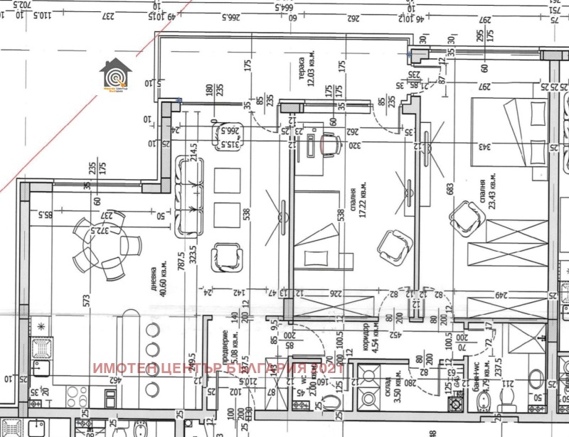 Продава 3-СТАЕН, гр. София, Малинова долина, снимка 1 - Aпартаменти - 49044314