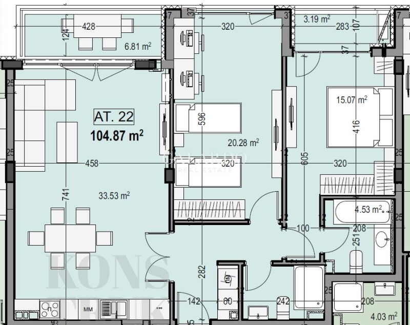 Zu verkaufen  2 Schlafzimmer Sofia , Bojana , 122 qm | 84410606 - Bild [6]