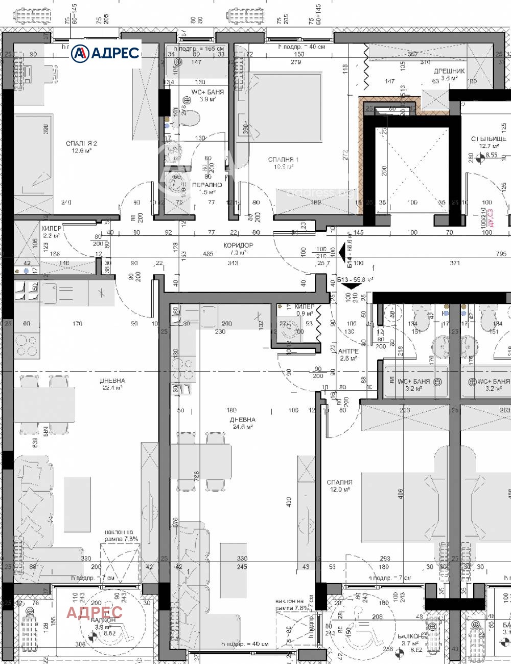 Продава 3-СТАЕН, гр. Варна, Владислав Варненчик 1, снимка 2 - Апартаменти - 54251067