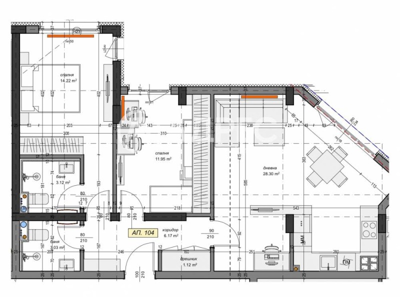 Продава  3-стаен град София , Младост 4 , 123 кв.м | 74061589 - изображение [4]