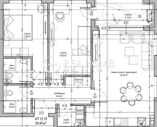 Na prodej  2 ložnice Sofia , Darvenica , 122 m2 | 77821124 - obraz [5]