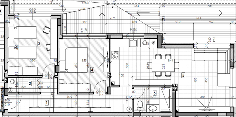 Продава 3-СТАЕН, гр. Шумен, Пазара, снимка 2 - Апартаменти - 53557597
