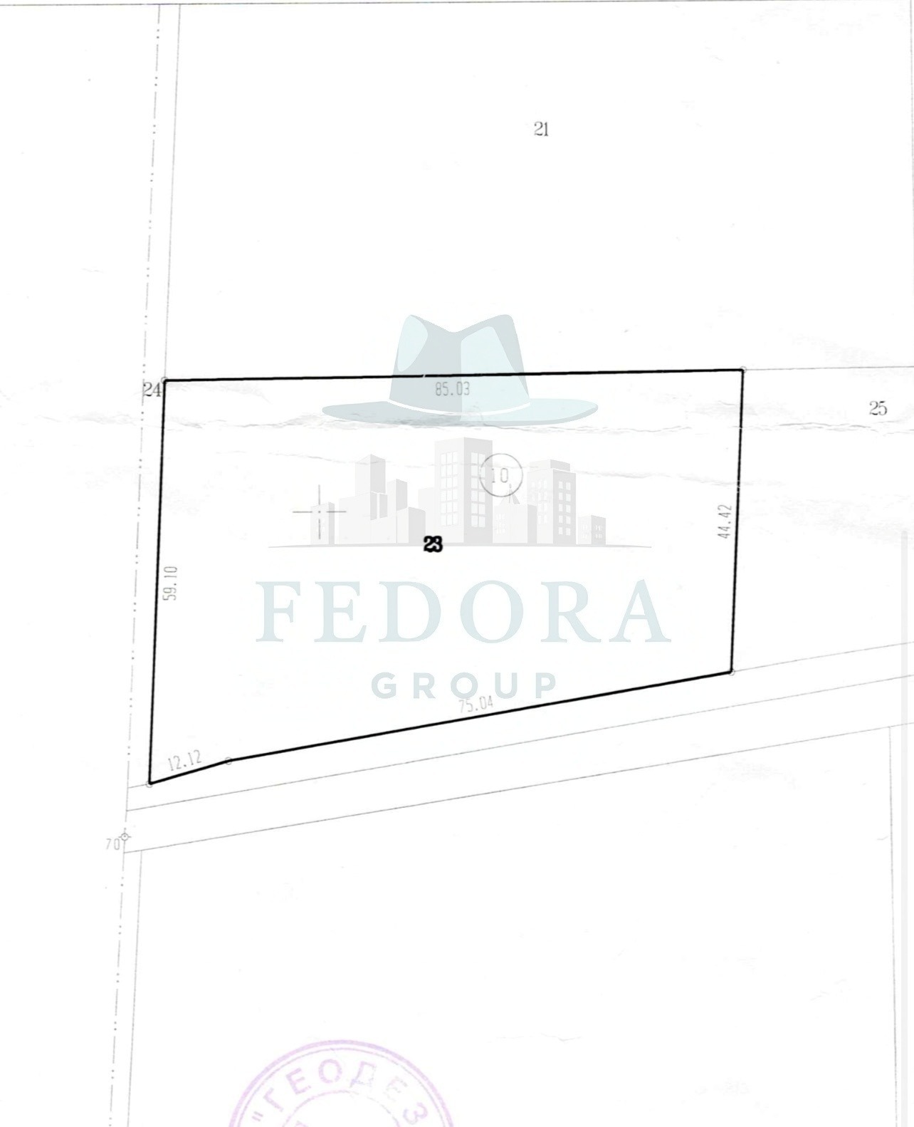 Продава ПАРЦЕЛ, гр. Пловдив, Беломорски