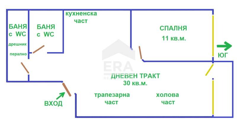 For Sale  Studio Varna , Tsentar , 65 sq.m | 30826428 - image [2]