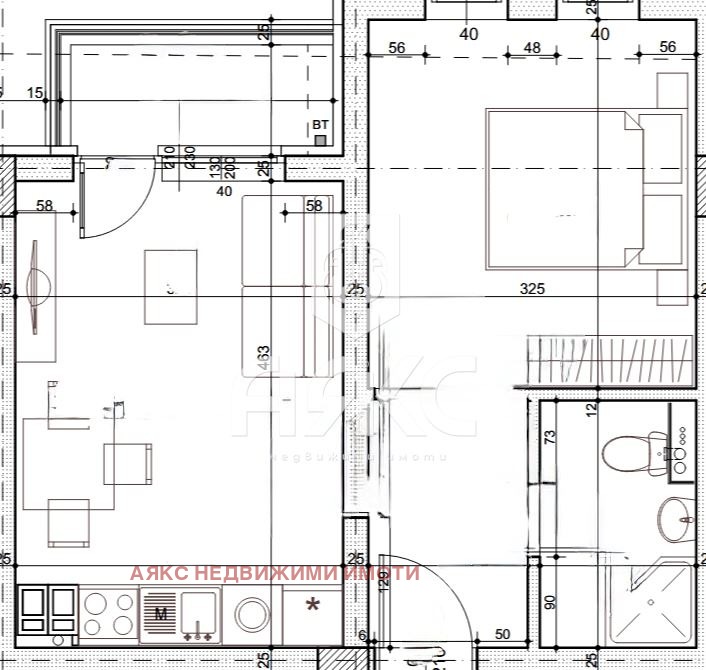 Satılık  1 yatak odası Sofia , Zona B-19 , 58 metrekare | 76527209 - görüntü [3]