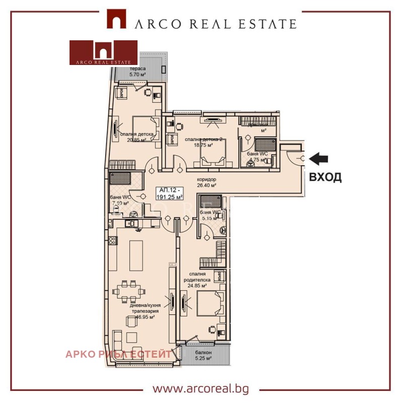 Продава  4-стаен град София , Сухата река , 177 кв.м | 83806247 - изображение [3]