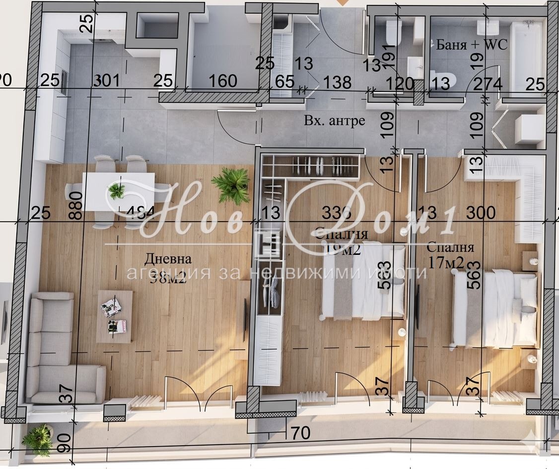 Продава 3-СТАЕН, гр. София, Кръстова вада