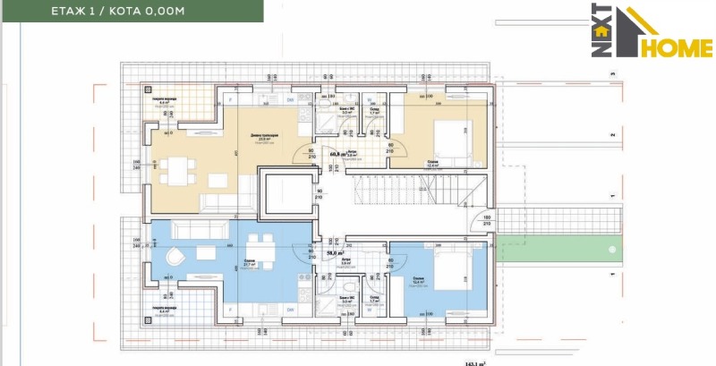 Продается  2 спальни область Пловдив , Асеновград , 161 кв.м | 49401544 - изображение [8]