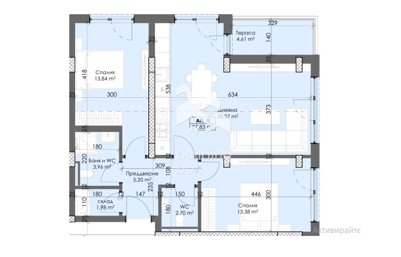 Zu verkaufen  2 Schlafzimmer Plowdiw , Trakija , 109 qm | 88917474 - Bild [7]