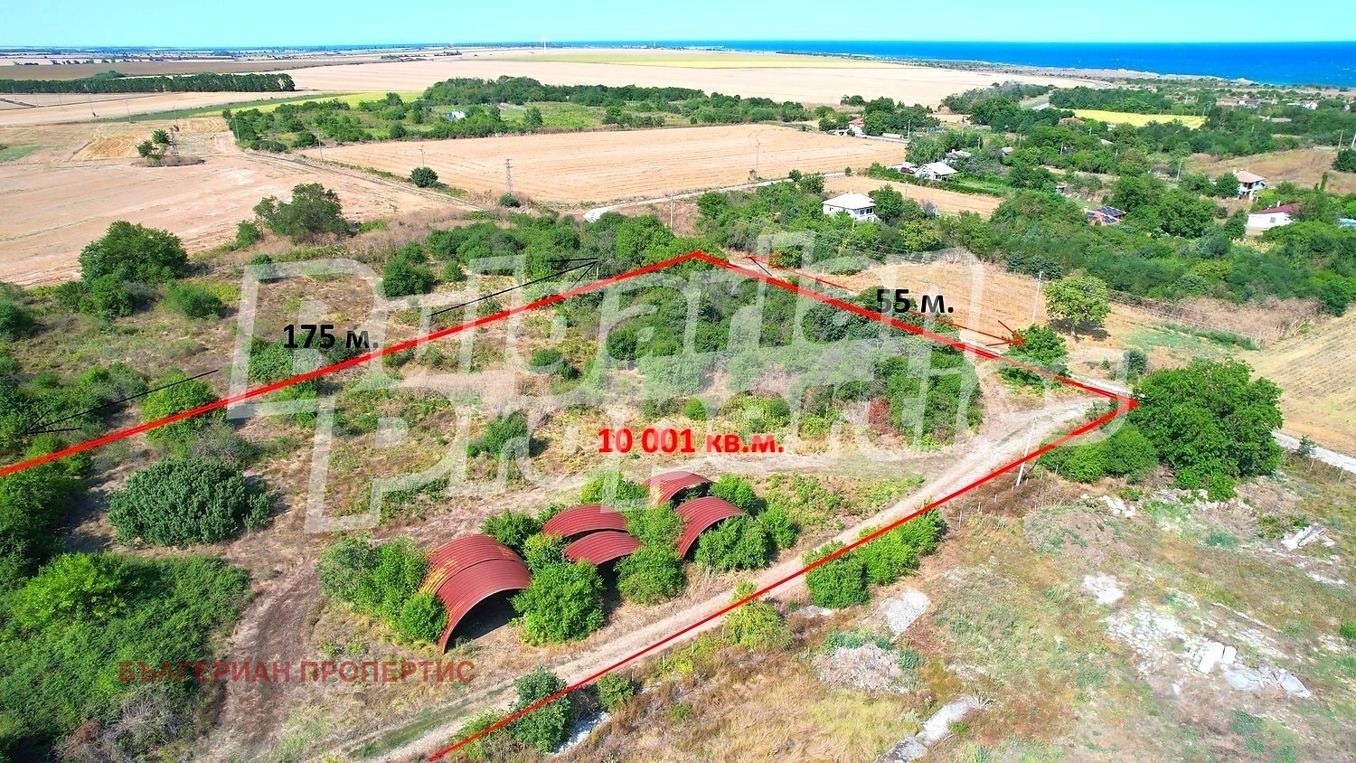 Продава ПАРЦЕЛ, с. Тюленово, област Добрич, снимка 3 - Парцели - 55728456