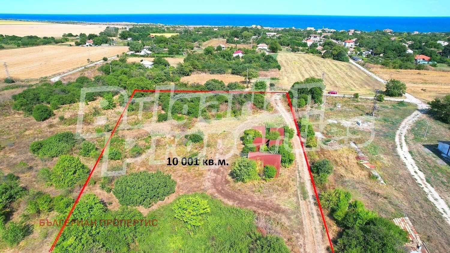 Продава ПАРЦЕЛ, с. Тюленово, област Добрич, снимка 5 - Парцели - 55728456