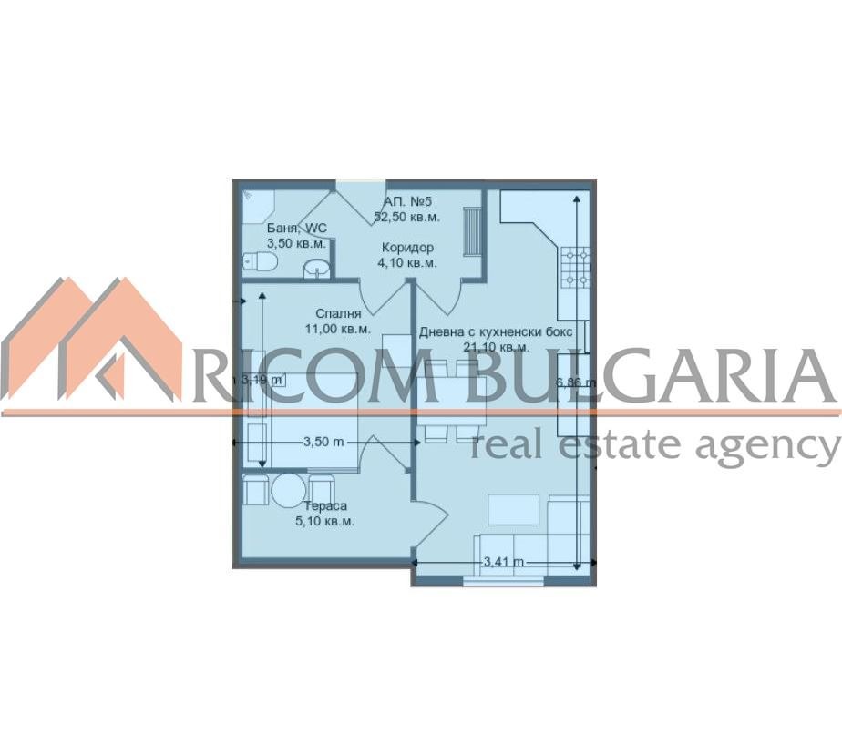 Продава 2-СТАЕН, гр. Варна, Бриз, снимка 11 - Апартаменти - 52235565